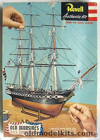 Revell 1/192 'Old Ironsides' USS Constitution 'S' Kit, H319-298 plastic model kit